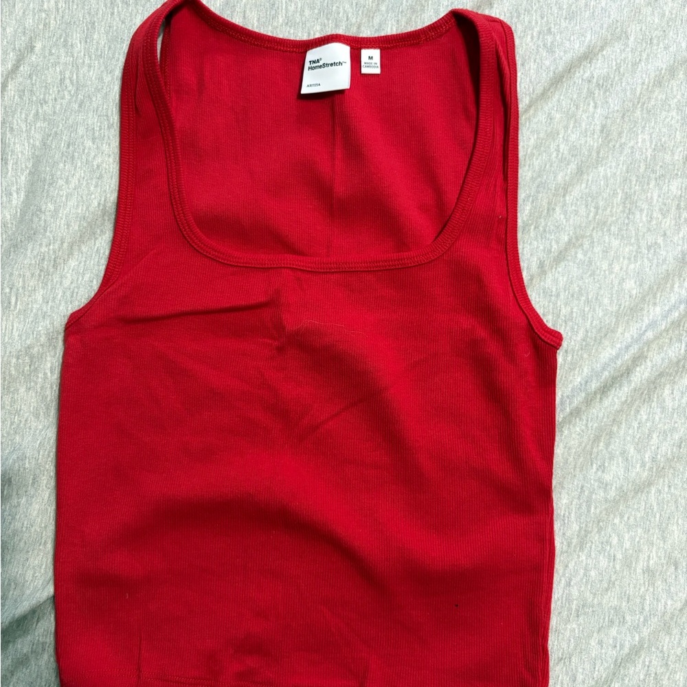 TNA Vibrant Red Tank Top